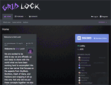 Tablet Screenshot of gridlockmc.com